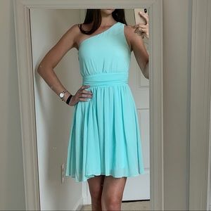 Teal dress
